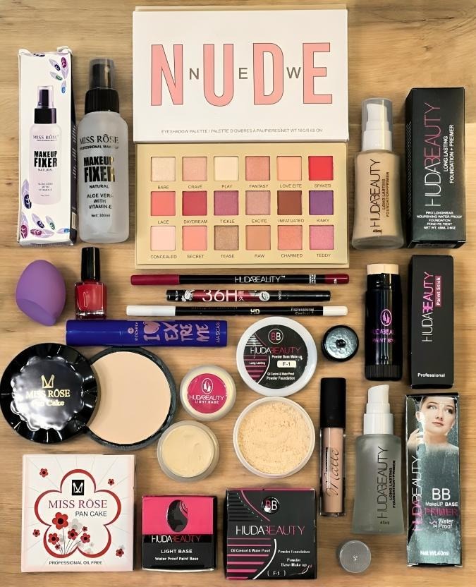 15 in 1 Makeup Deal - Complete Beauty Set with 15 Pcs for Flawless Looks